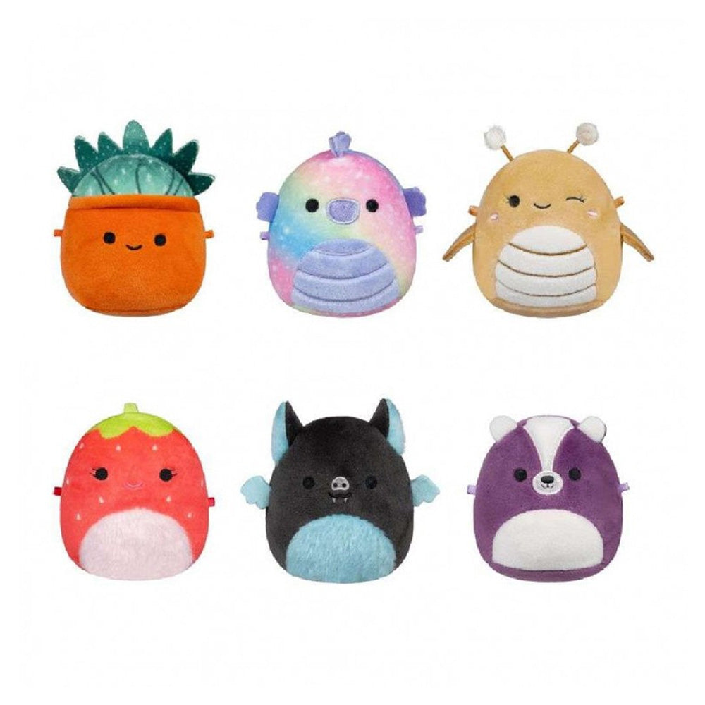 Jazwares Squishmallows - Micromallows Λούτρινα 6 εκ Σετ 6 Τμχ