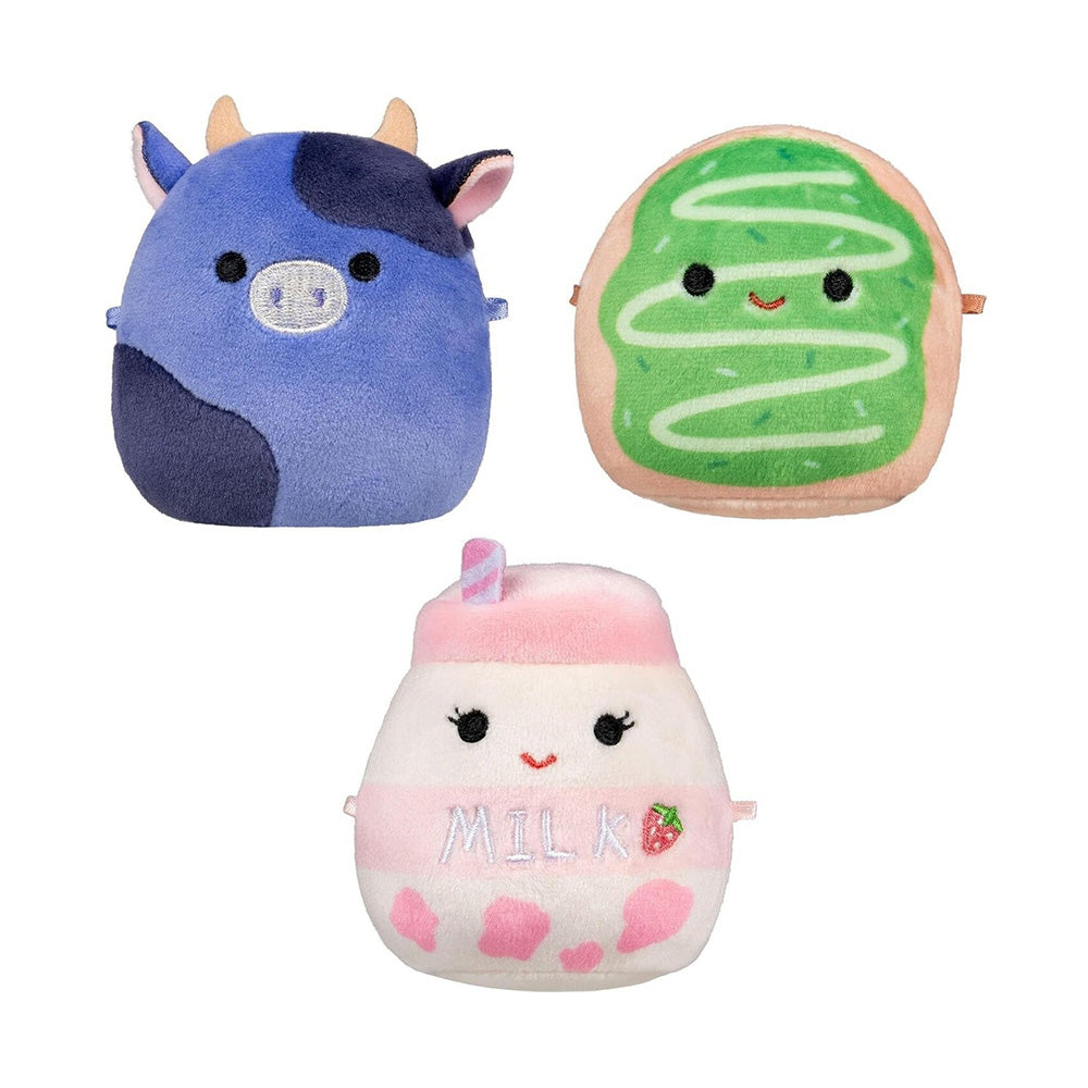 Jazwares Squishmallows - Micromallows Λούτρινα 6 εκ Σετ 3 Τμχ