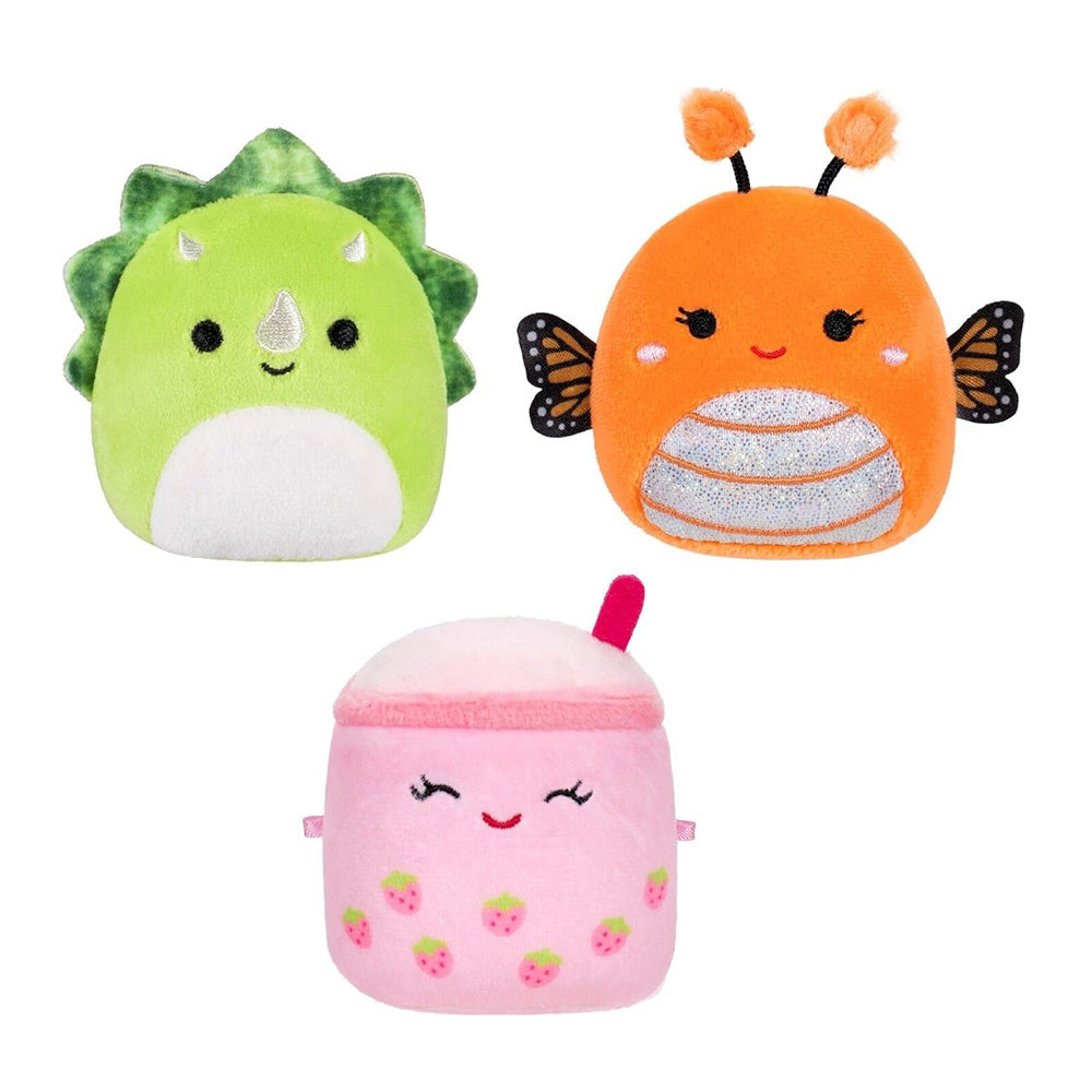 Jazwares Squishmallows - Micromallows Λούτρινα 6 εκ Σετ 3 Τμχ 