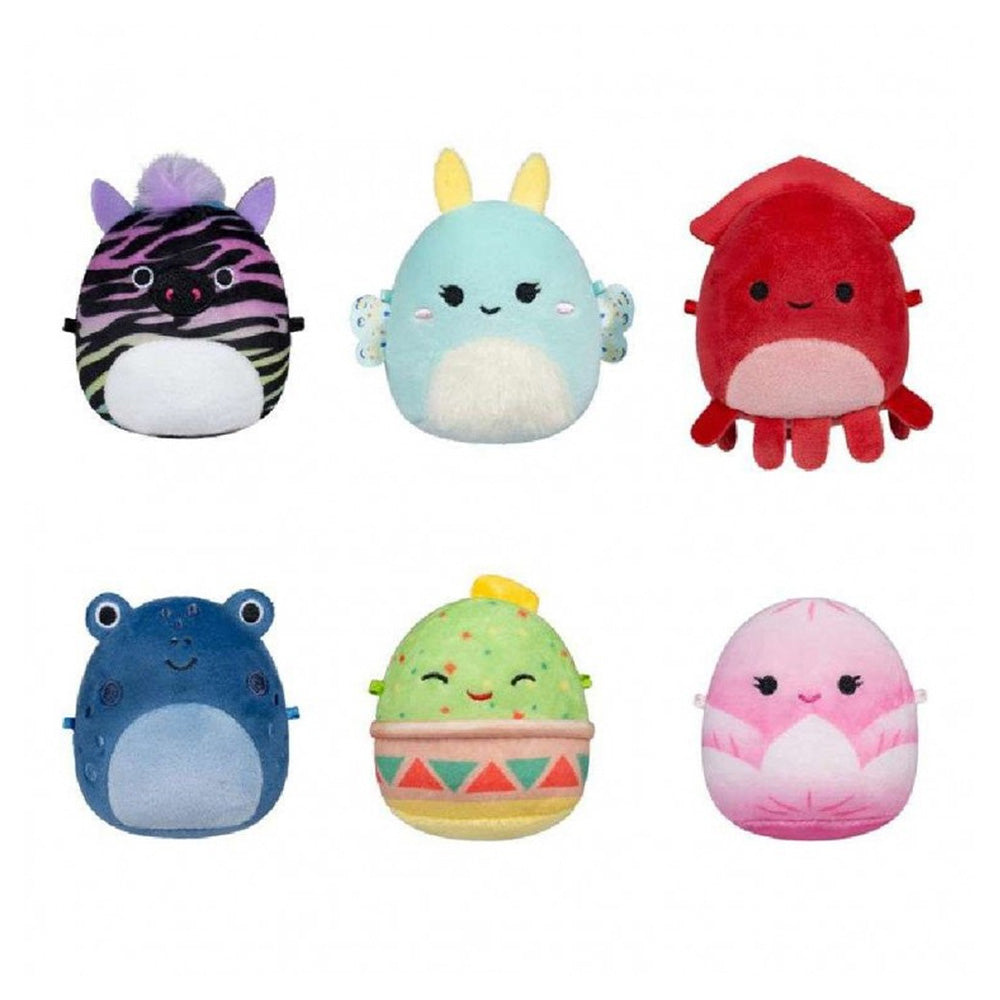Jazwares Squishmallows - Micromallows Λούτρινα 6 εκ Σετ 6 Τμχ