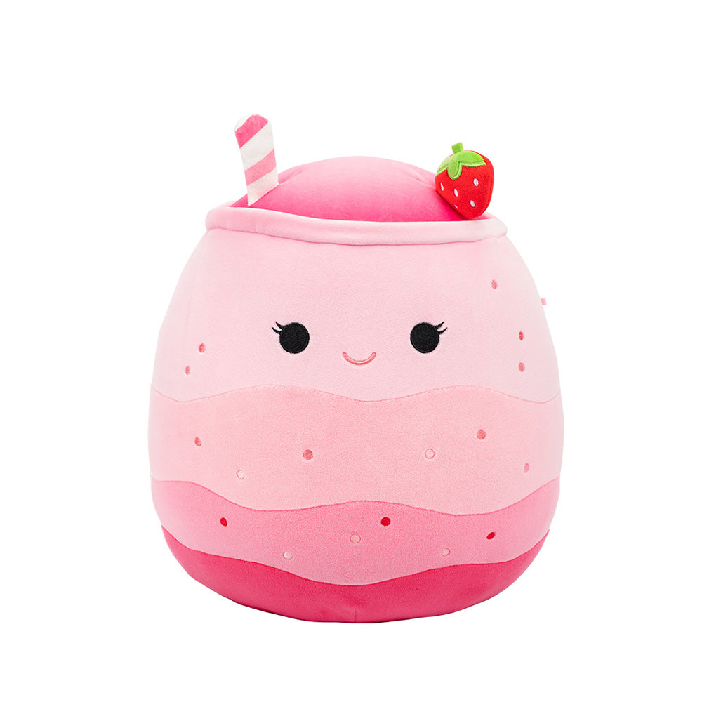 Jazwares Squishmallows Λούτρινο 13 εκ Strawberry Smoothie 