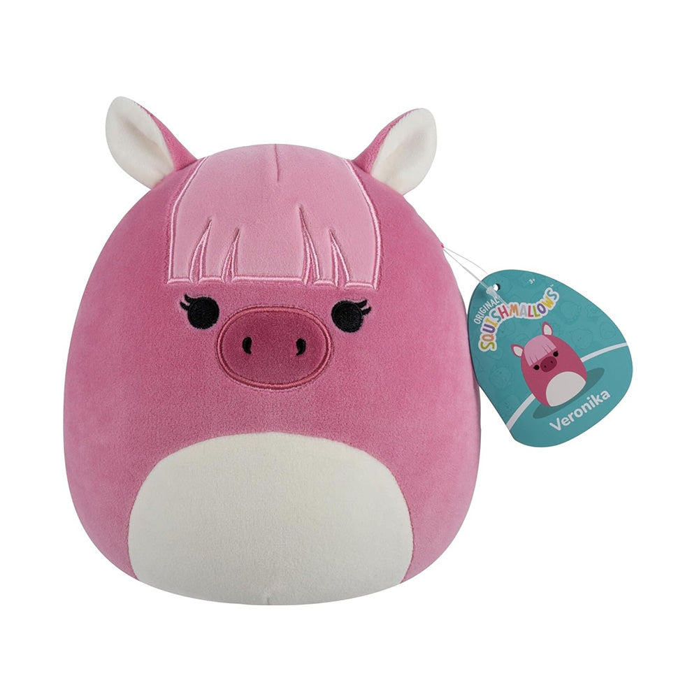 Jazwares Squishmallows Λούτρινο Veronika Pink Pony 19 εκ