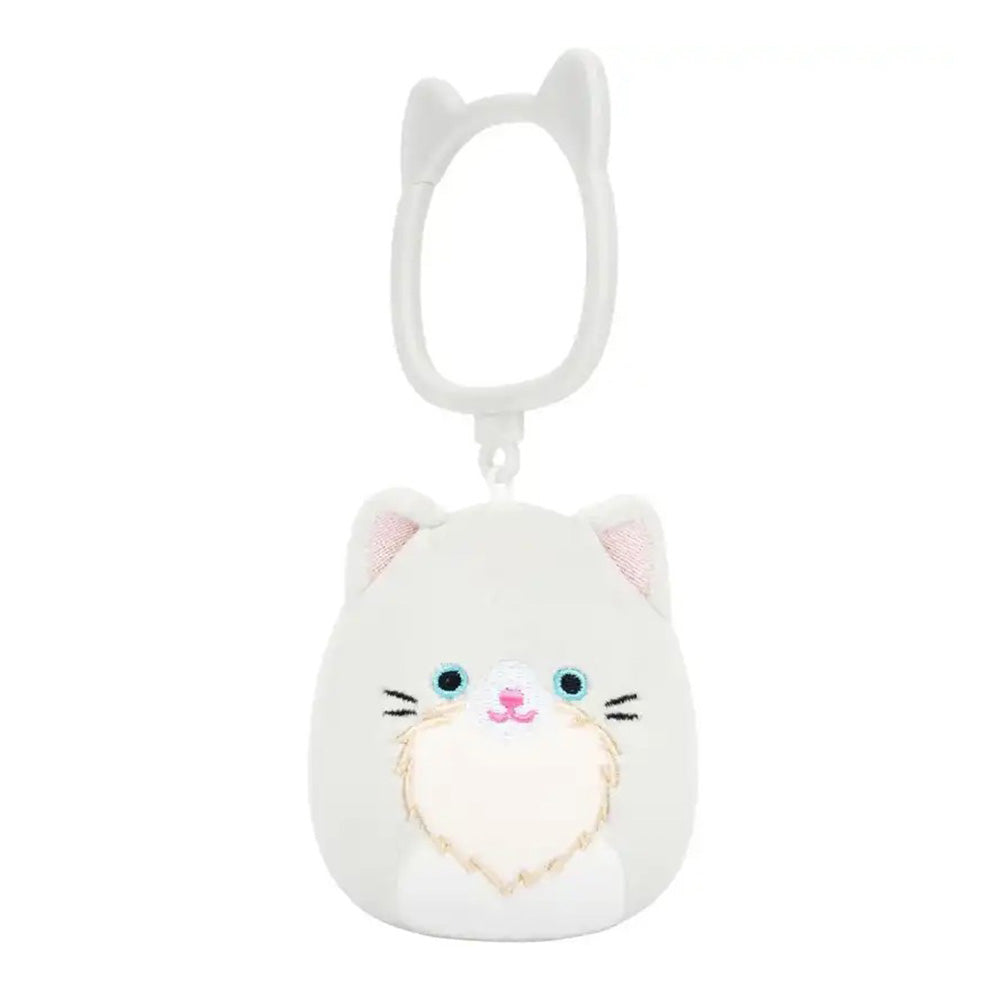 Jazwares Squishmallows Λούτρινο Μπρελόκ Zachariah the Cat 9 εκ
