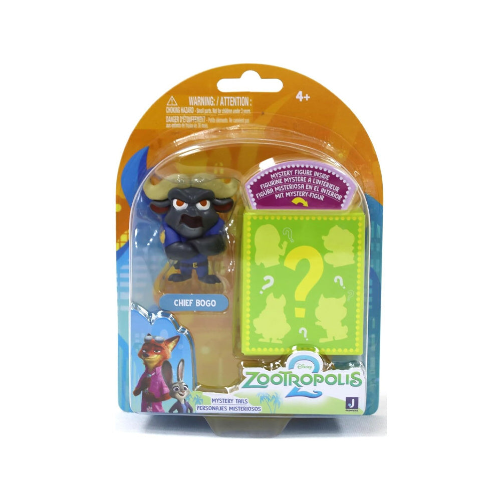 Jazwares Zootopia 2 - Chief Bogo με Μυστηριώδη Φιγούρα