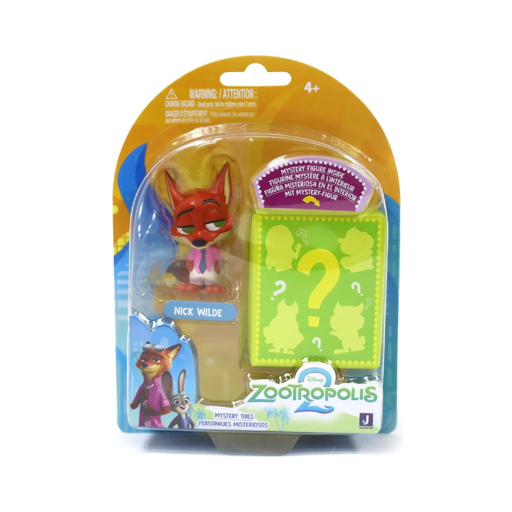 Jazwares Zootopia 2 - Nick Wilde με Μυστηριώδη Φιγούρα