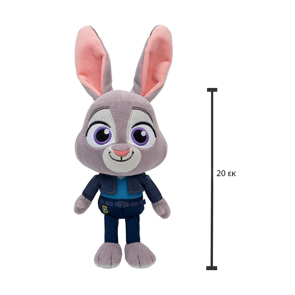 Jazwares Zootropolis 2 Λούτρινο Judy Hopps 20 εκ