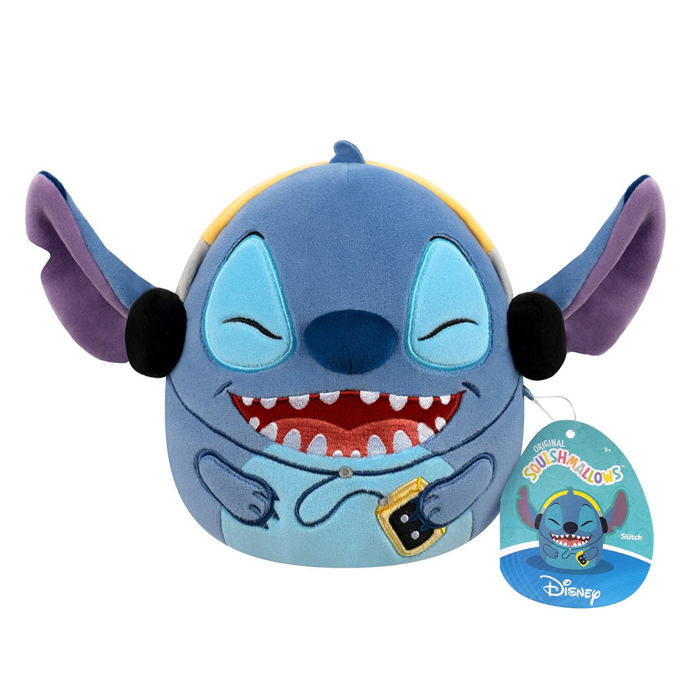 Jazwares Squishmallows Λούτρινο Disney Stich Headphones 16 Εκ