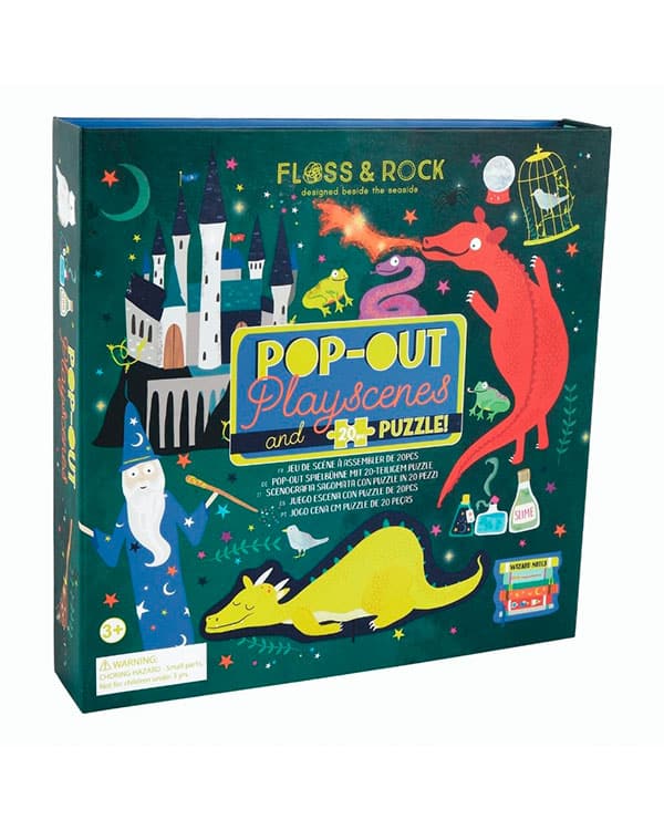 Floss &Amp; Rock – Pop- Out Σκηνικο Με Παζλ 20Τμχ. 