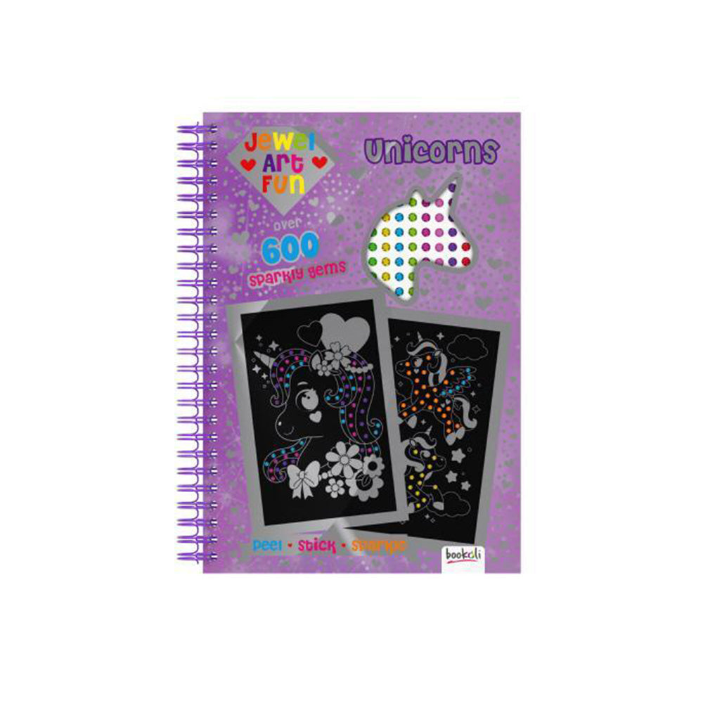 Jewel Art Fun Book: Unicorns