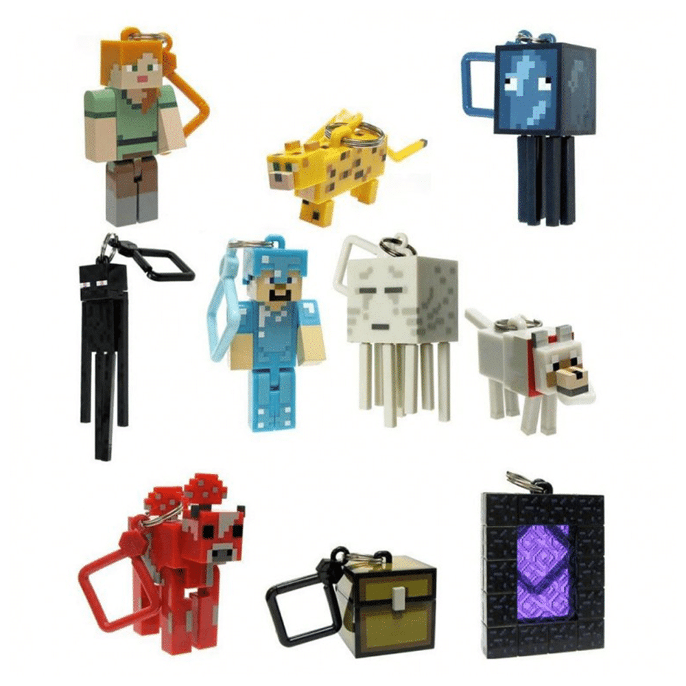 Minecraft Σακουλακι Με Μπρελοκ Series 2