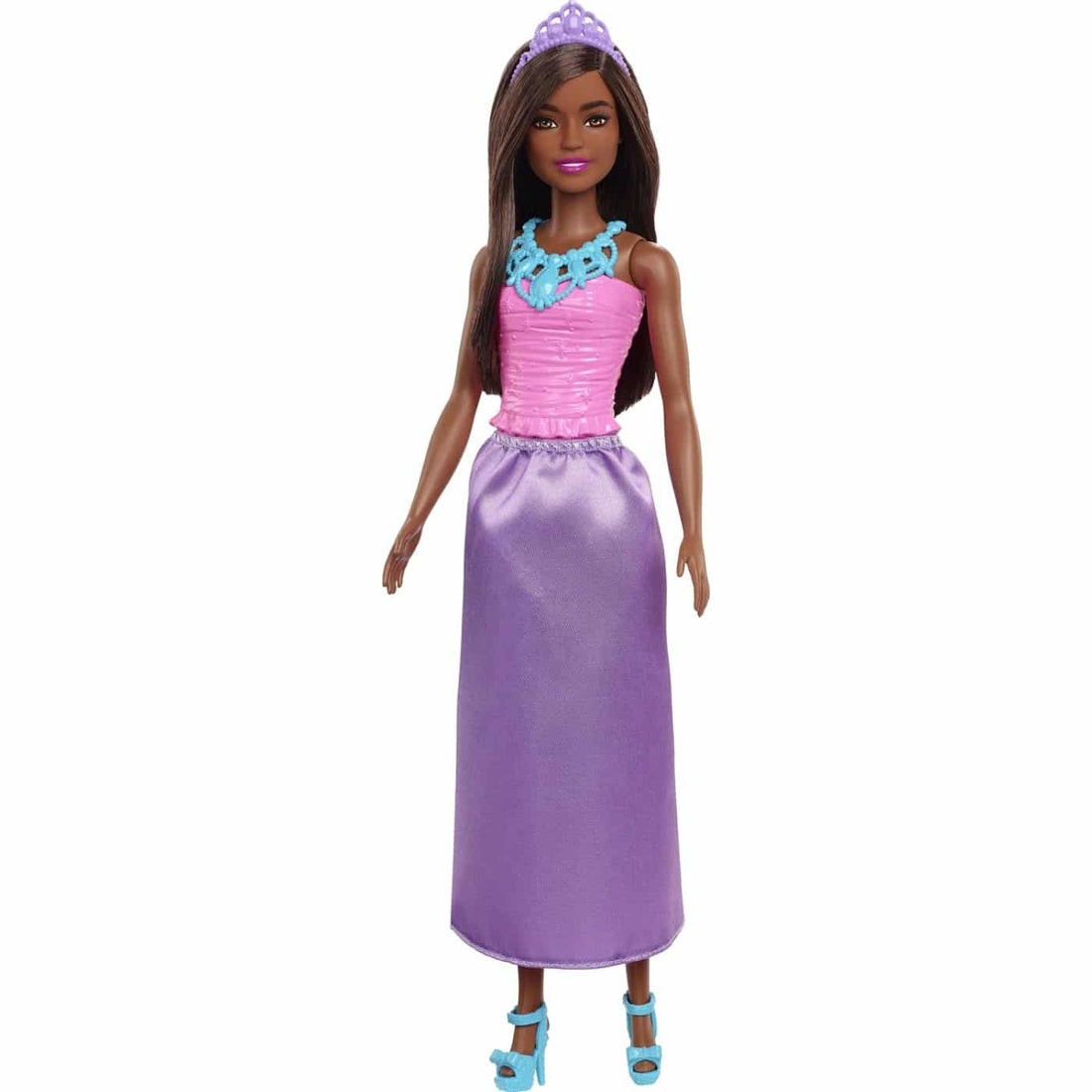 Mattel Barbie Πριγκιπικό Φόρεμα Μωβ Φούστα