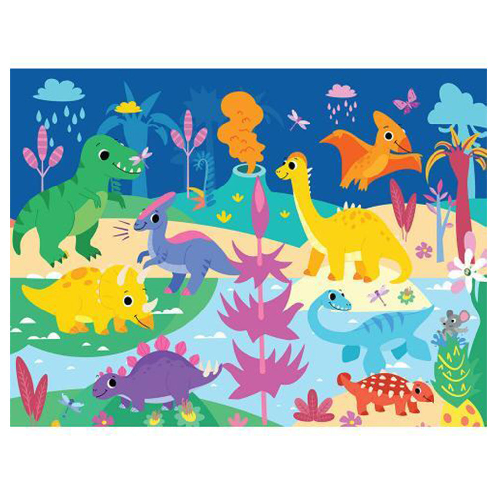 Junior Jigsaw Carry & Play: Roarsome Dinosaurs 45pcs