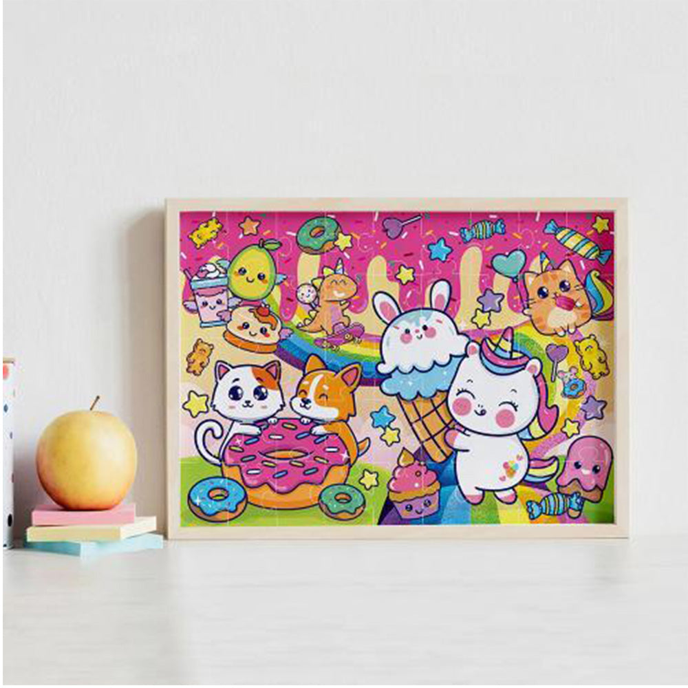 Junior Jigsaw Carry & Play: Sweet Kawaii 45pcs