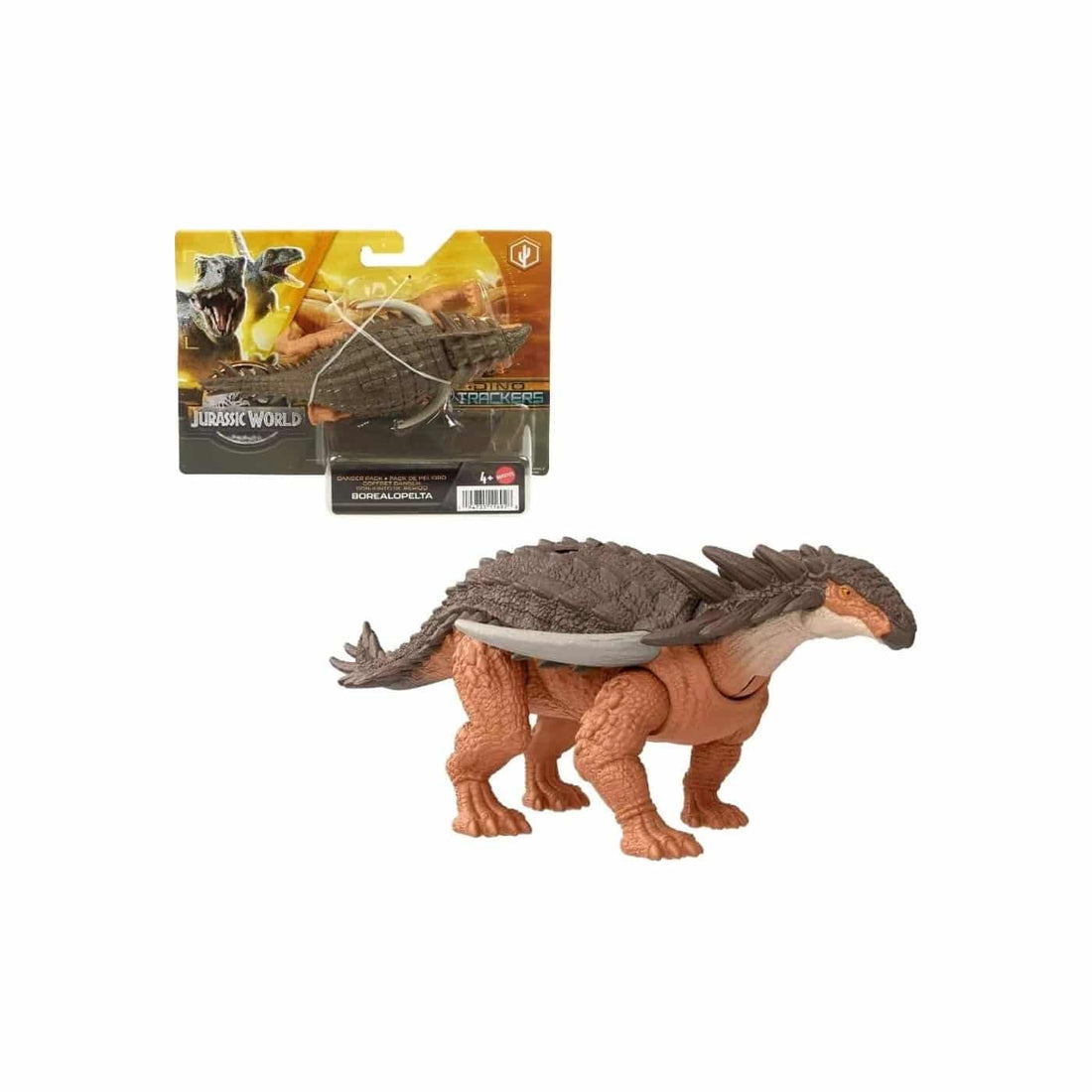 Mattel Jurassic World Danger Pack Pack Dino Borealopelta