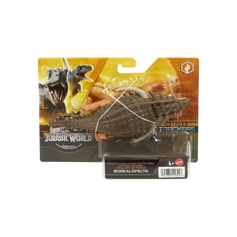 Mattel Jurassic World Danger Pack Pack Dino Borealopelta