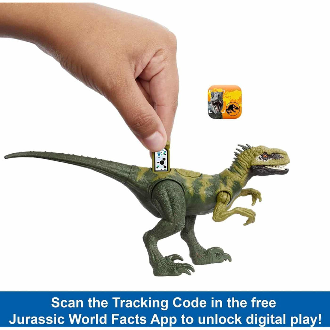 Mattel Jurassic World Strike Attack Dinosaur Toy Atrociraptor Νεες Φιγουρες Δεινοσαυρων Με Σπαστα Μελη