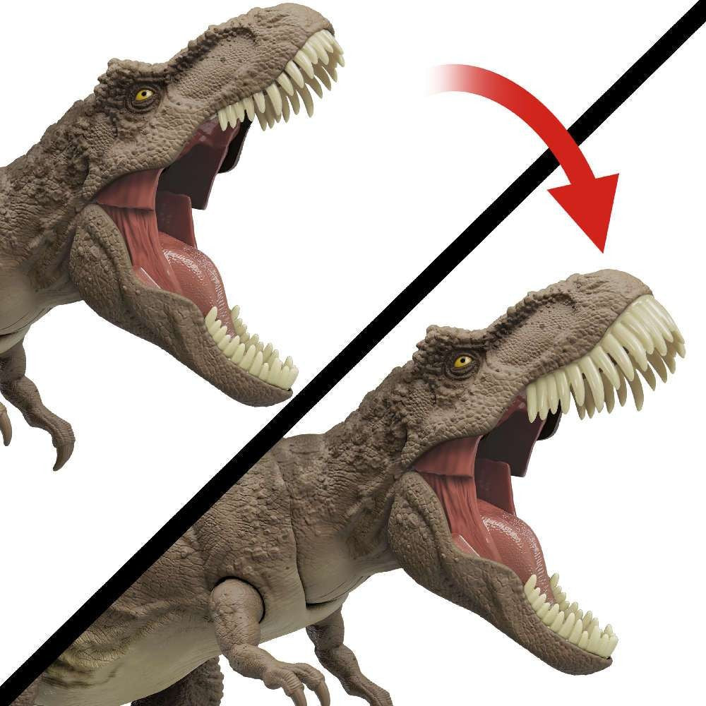 MattelJurassic World Chaos Theory Τυραννόσαυρος Ρεξ ου Αφηνίαζει & Επιτίθεταιpapell.gr