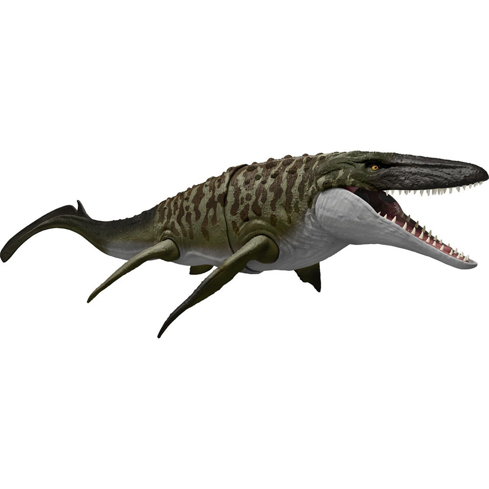 Jurassic World Rebirth Bite N Blast Mosasaurus And Mini Dilophosaurus Με Λειτουργία Κίνησης Και Ήχους, Φιγούρα Παιχνιδιού 