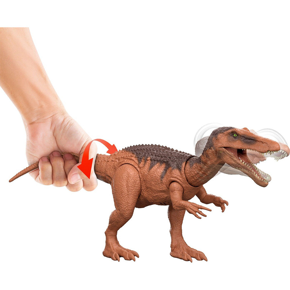 Jurassic World Rebirth Wild Roar Baryonyx Δεινόσαυρος Με Κινούμενα Μέλη Tail Controlled Attack Chomp & Sound 