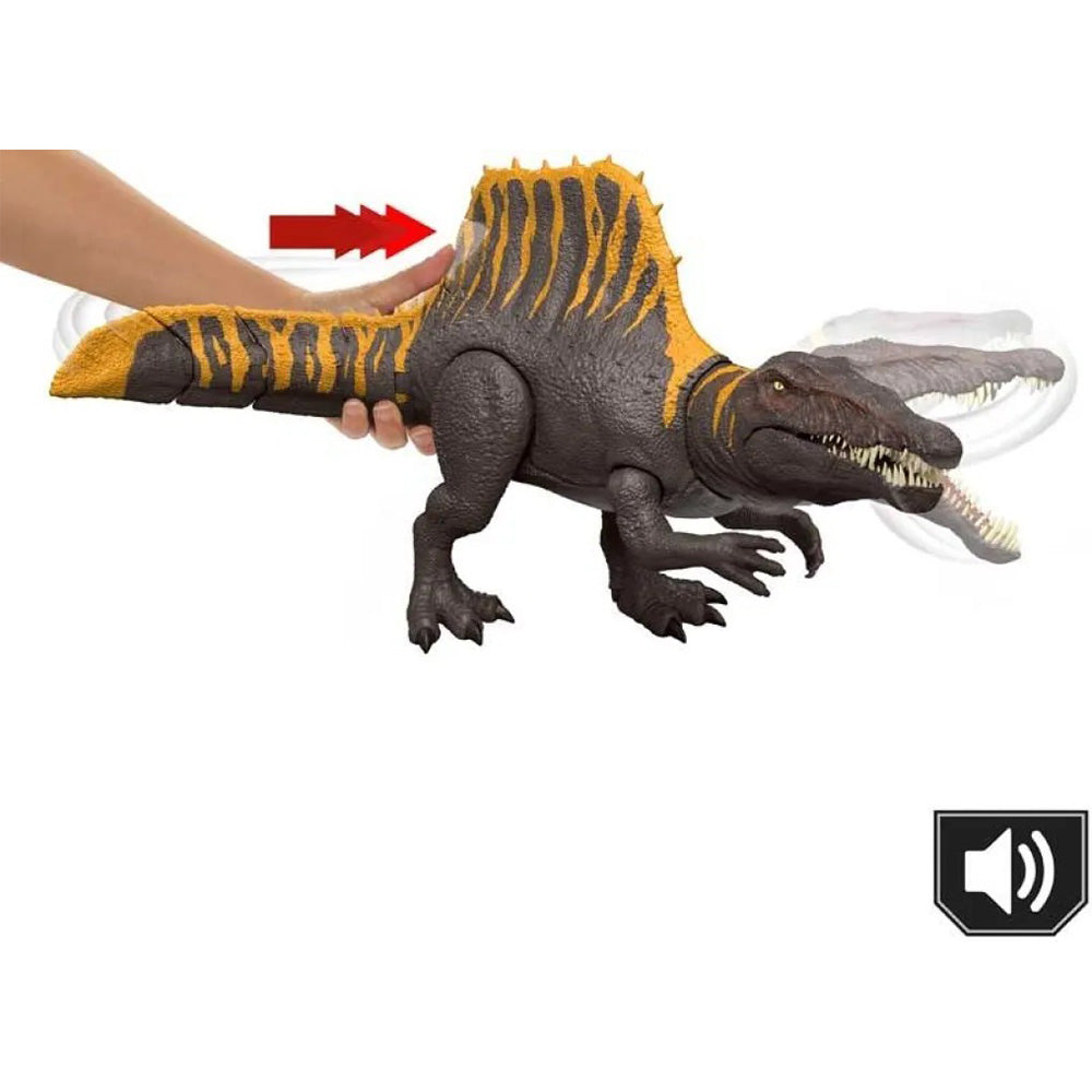 Jurassic World Rebirth Σπινόσαυρος Με Λειτουργία Επίθεσης & Ήχους 