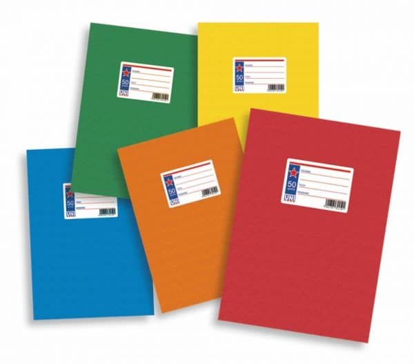 Unipap Τετραδιο Πορτοκαλι 50Φ Ριγε