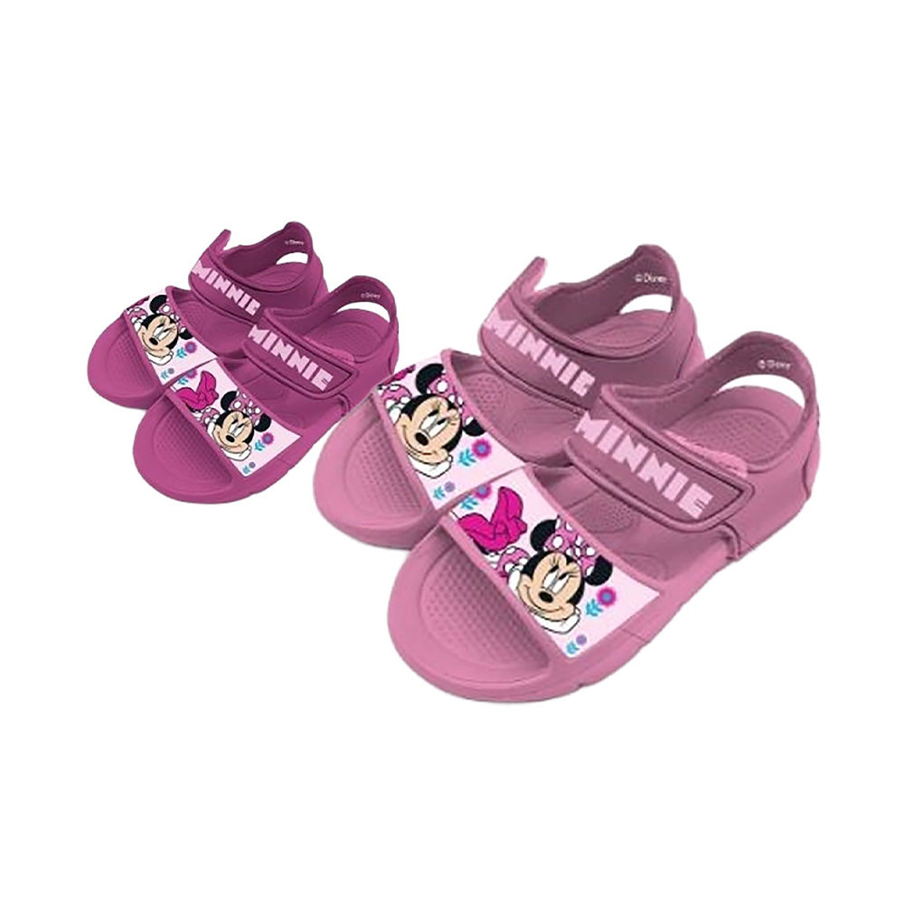 Καλοκαιρινά Παιδικά Σανδάλια Disney Minnie Mouse σε 2 Χρώματα - 1 Ζευγάρι