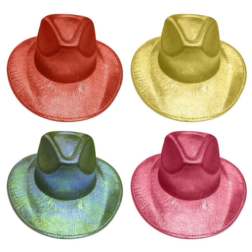 CARNAVALISTAΚαπέλο Γυαλιστερό Cowboy 4 Χρώματαpapell.gr