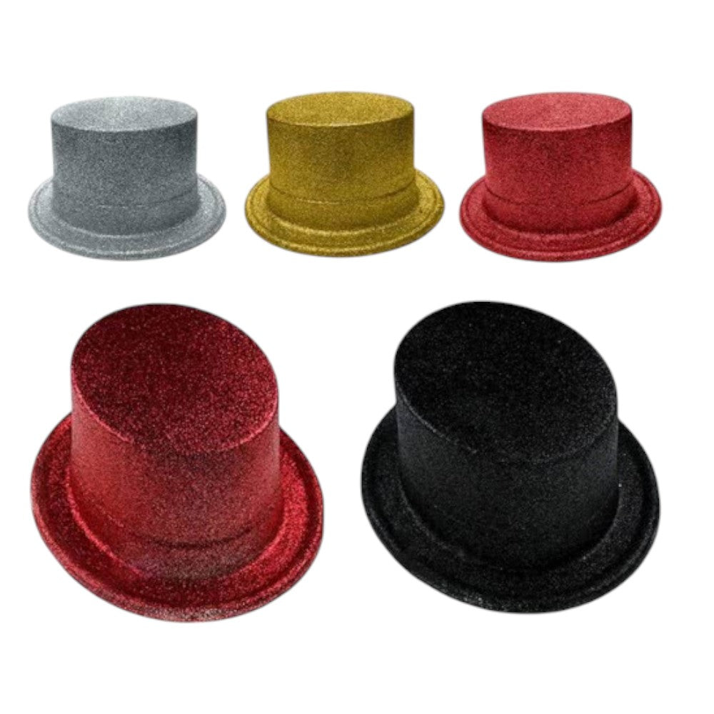 MaskarataΚαπέλο Ημίψηλο Πλαστικό Glitter 4 Χρώματαpapell.gr