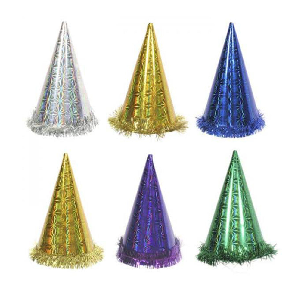 Καπέλο Πιερωτος Χάρτινο Laser Κόκκινο