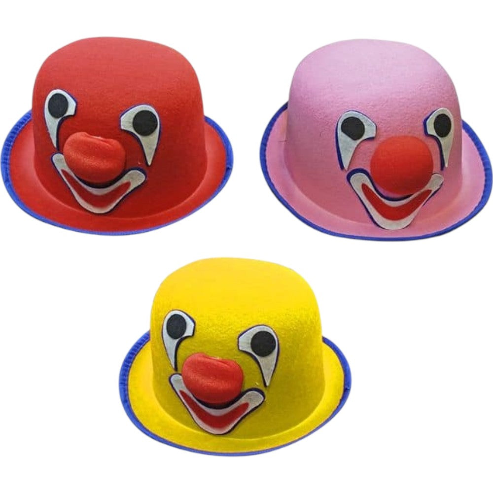 CarnavalistaΚαπέλο Ημίψηλο Στρογγυλό Με Σχέδια Κλόουνpapell.gr