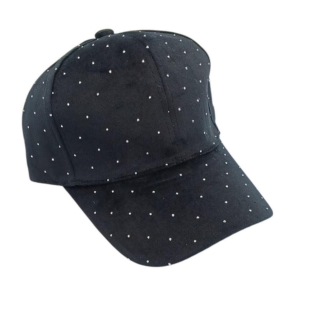 Καπέλο Velvet Με Στρας 3 Χρώματα -1 τμχ