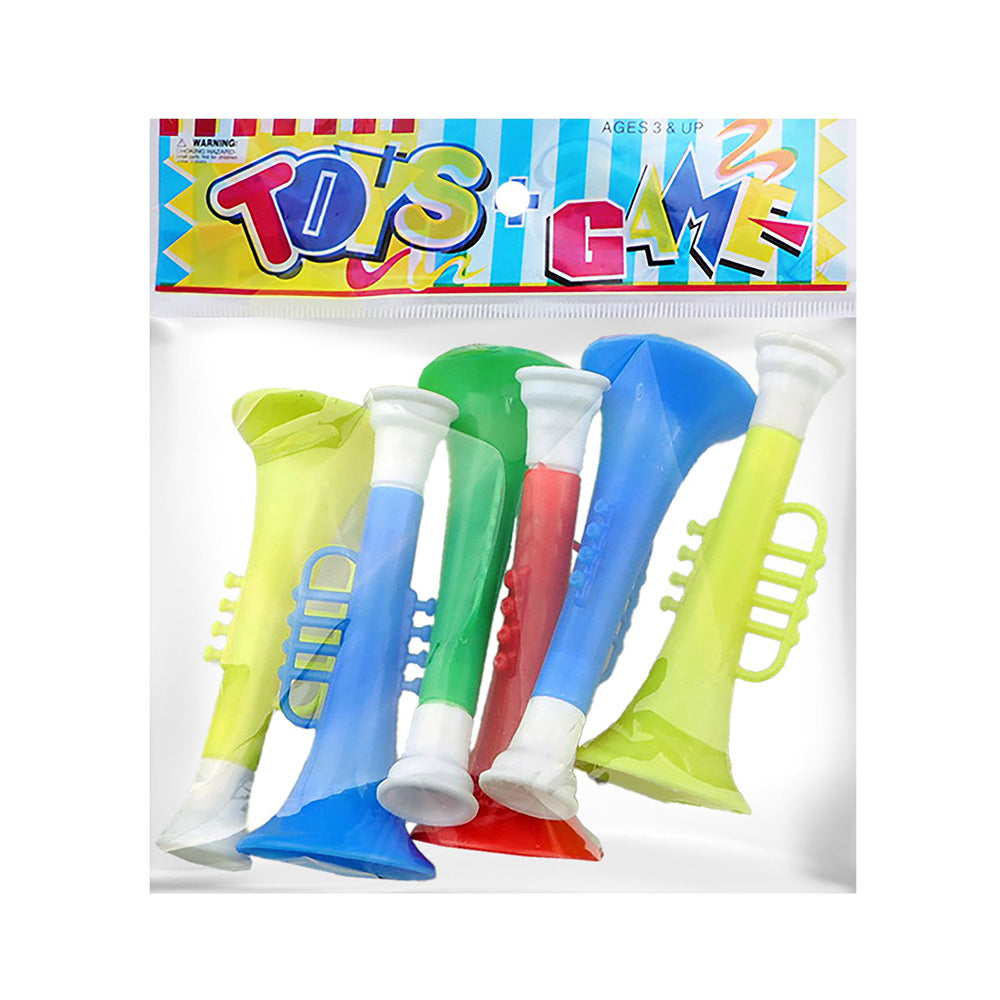 Καραμούζες Πλαστικές Μικρές 9 εκ Σετ 6 Τμχ