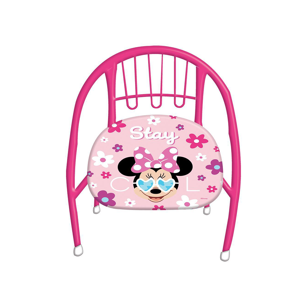 Παιδικό Καρεκλάκι Μεταλλικό Minnie 36x35x36 εκ
