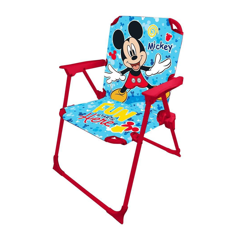 Παιδικό Καρεκλάκι Πτυσσόμενο Mickey “Fun Starts Here” 38x32x52