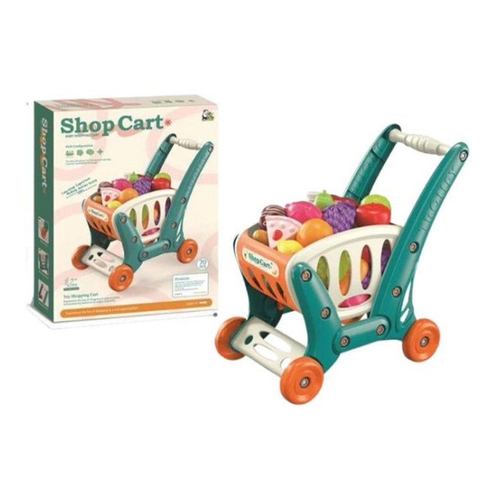 Καρότσι Super Market Με Τρόφιμα 70Τμχ 44x42x25Εκ