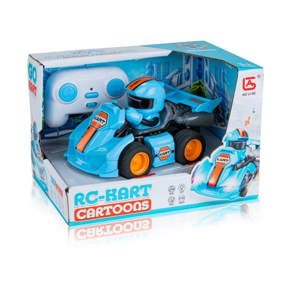 Kart Τηλεκατευθυνόμενο Με Περιστροφή 360 Μοιρών Φώτα, Ήχο & Φορτιστή