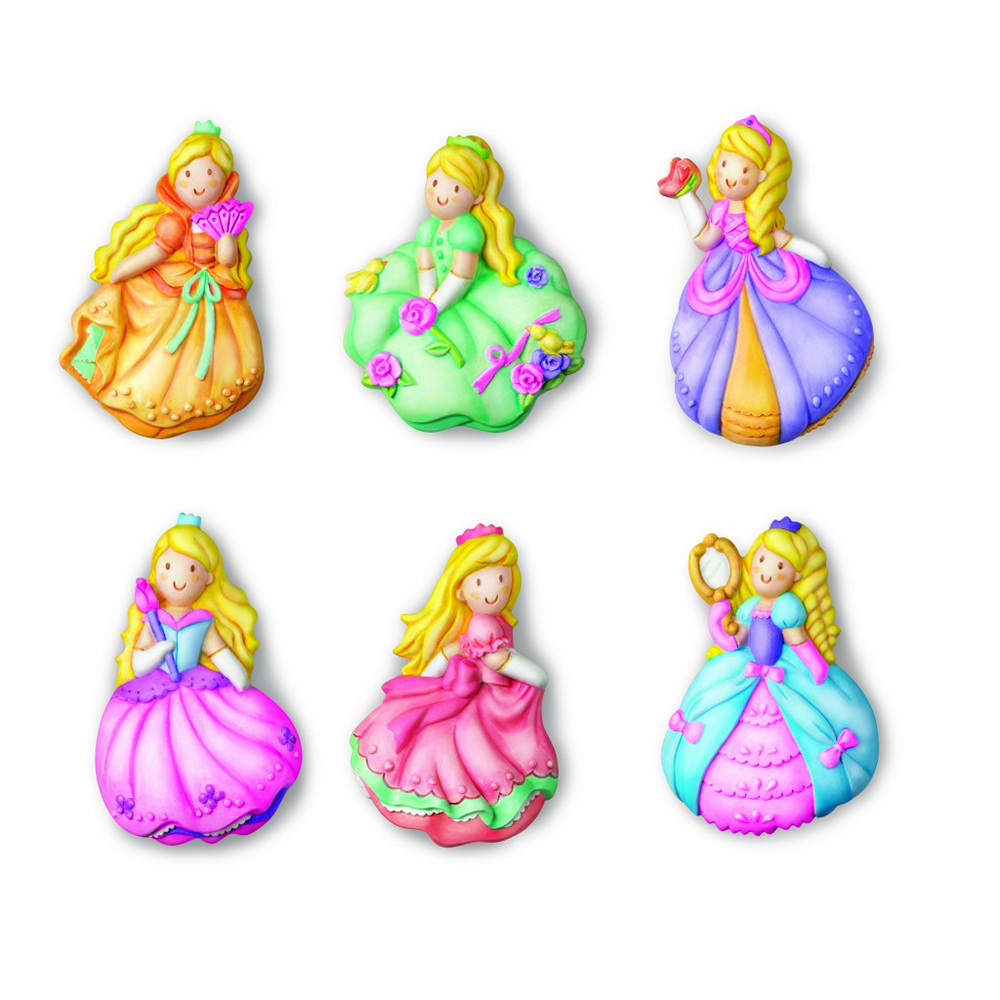 4Μ Κατασκευή Πριγκίπισσες Μαγνητάκια/Καρφίτσα