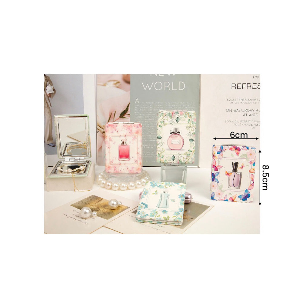 Καθρεφτάκι Floral & Σχέδιο Αρώματος 8,5x6 εκ 4 Σχέδια - 1 τμχ