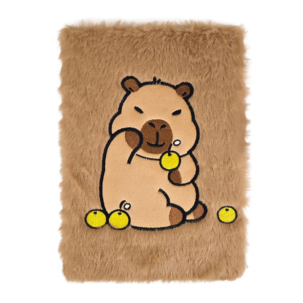 Σημειωματάριο Λούτρινο Kazura Capybara 16x2,5x22εκ