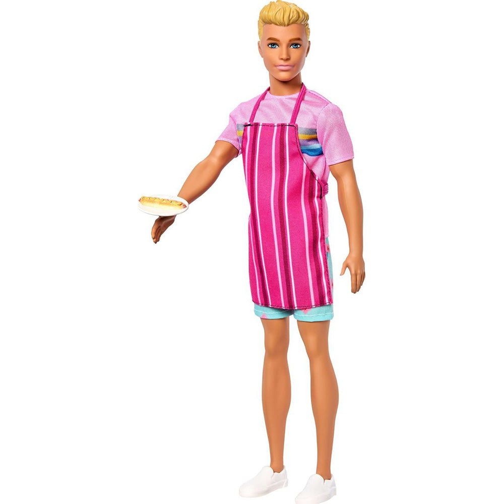 Barbie Mysteries: Beach Detectives Ken Κούκλα Και Αξεσουάρ Μαγειρικής 