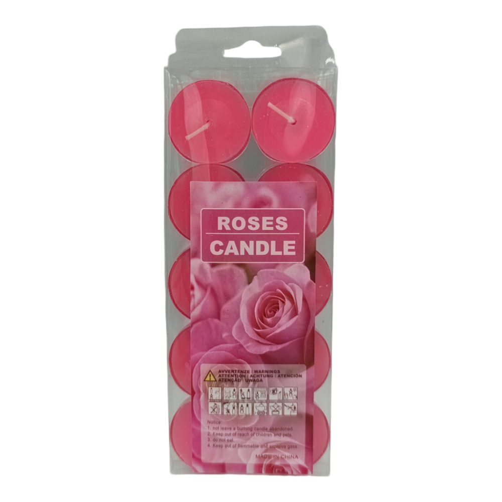 Κεράκια Ρεσώ 3.5εκ 10Τμχ 4 Χρώματα