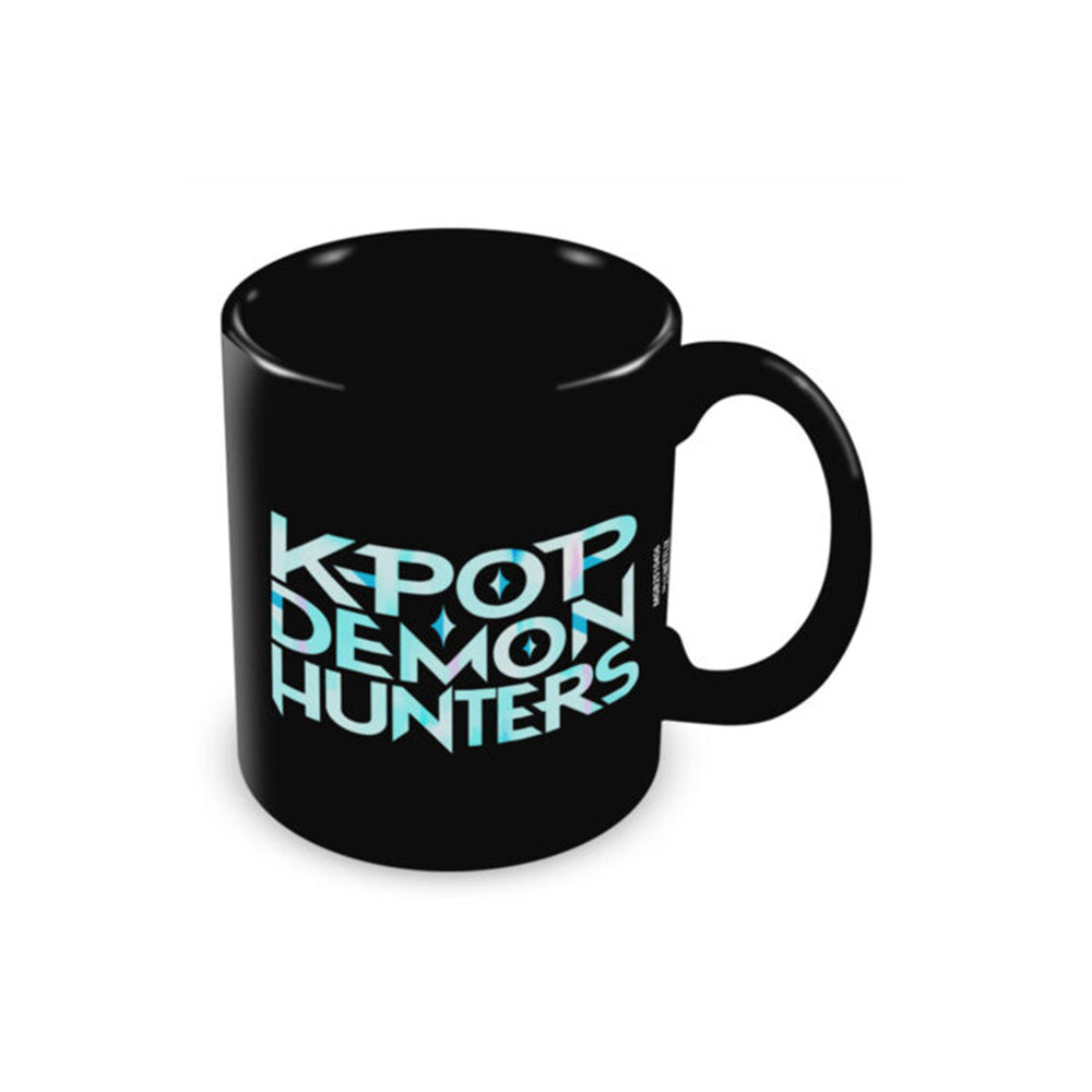 Κεραμική Κούπα K-Pop Demon Hunters (K Pop Logo) Black Pod 315ml