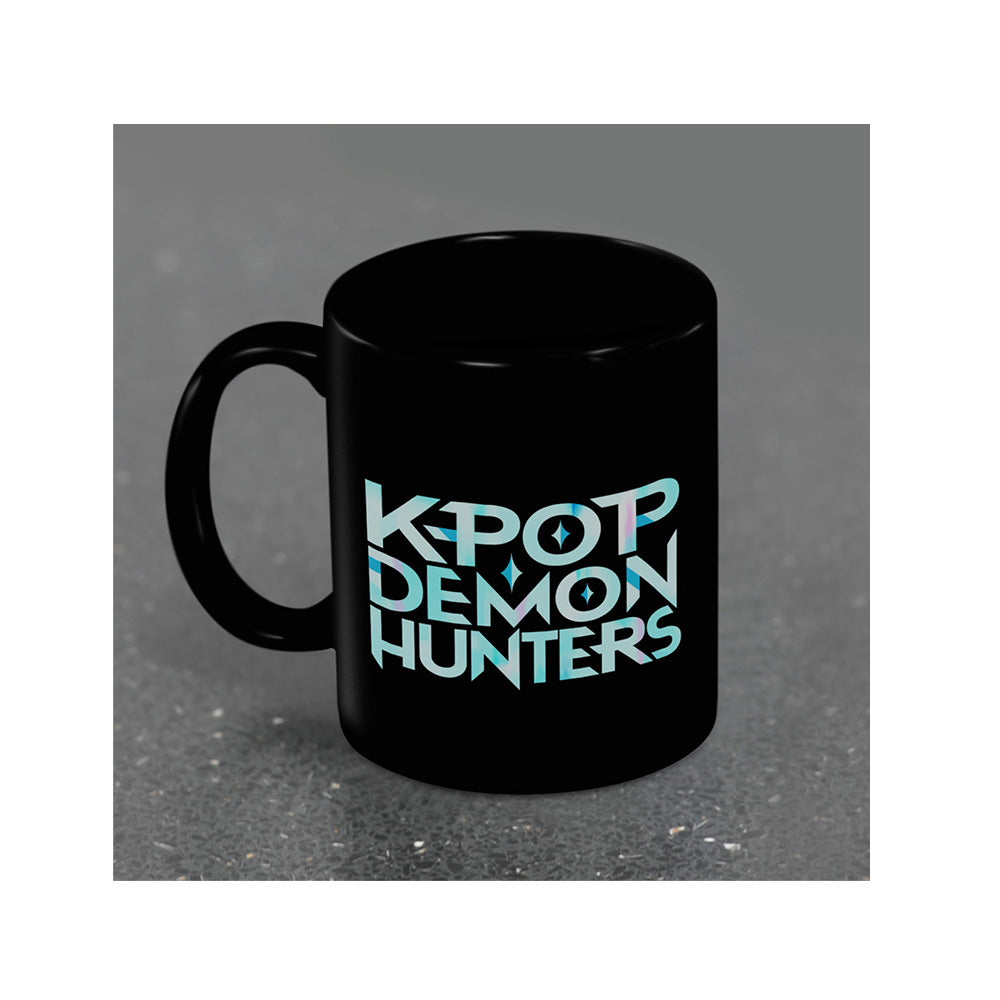 Κεραμική Κούπα K-Pop Demon Hunters (K Pop Logo) Black Pod 315ml