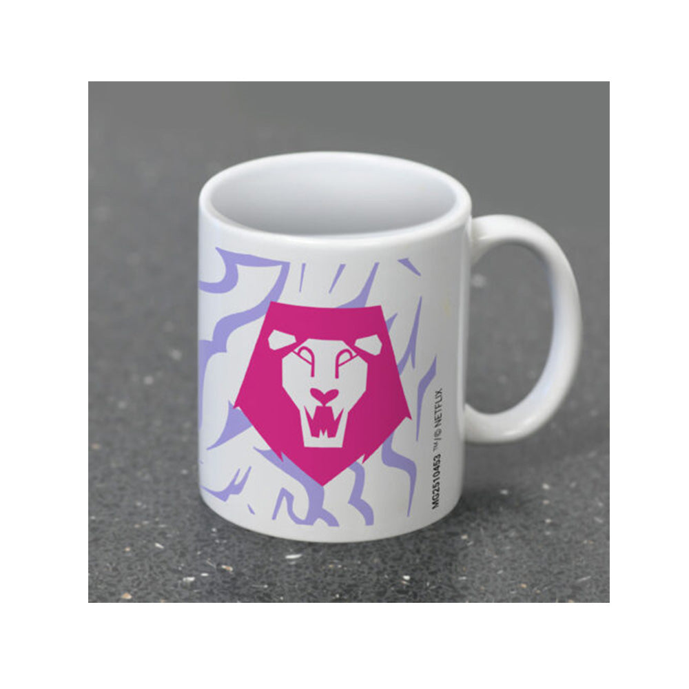 Κεραμική Κούπα K-Pop Demon Hunters (Saja Boys Logo) White Pod 315ml