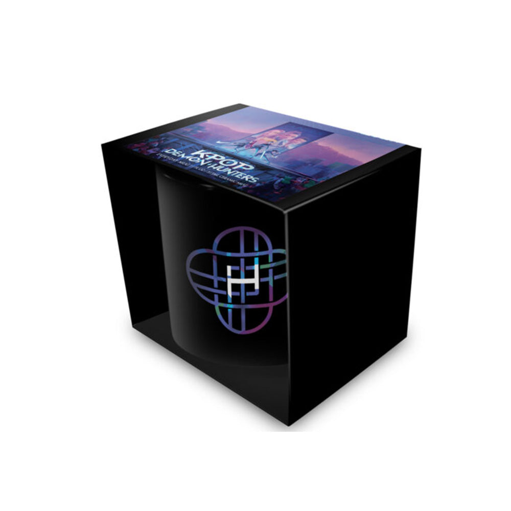 Κεραμική Κούπα K-Pop Demon Hunters (Huntrix Logo) Black Pod 315ml