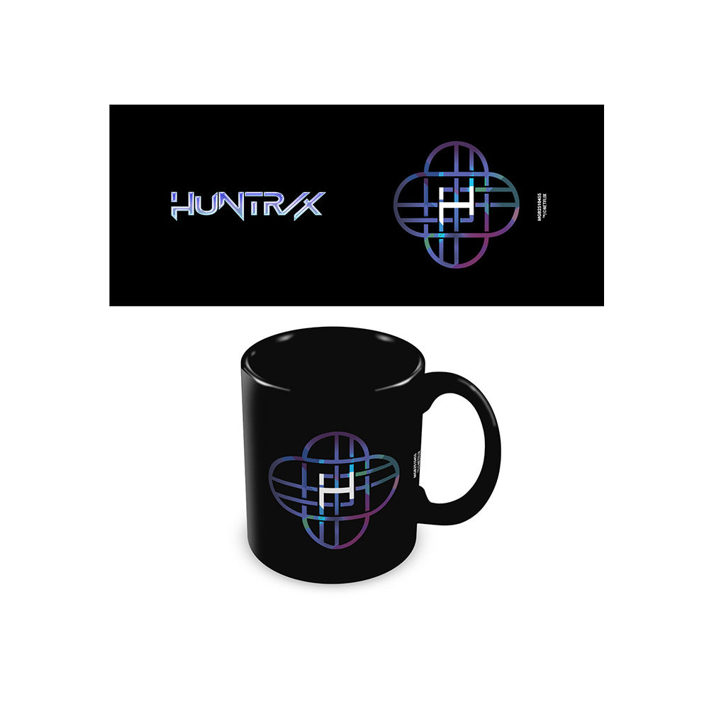Κεραμική Κούπα K-Pop Demon Hunters (Huntrix Logo) Black Pod 315ml