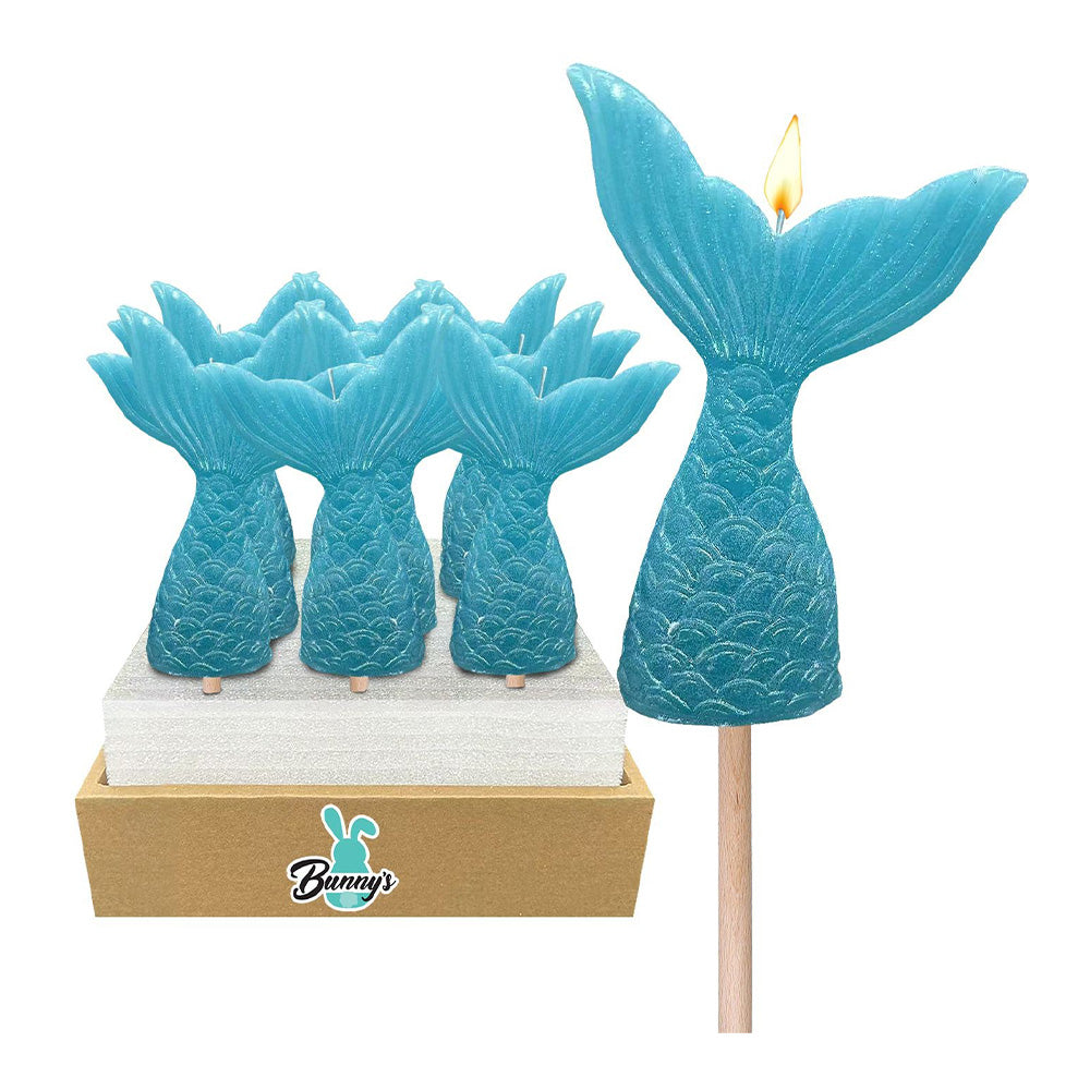 Κερί Ουρά Γοργόνας σε Στικ 20 εκ