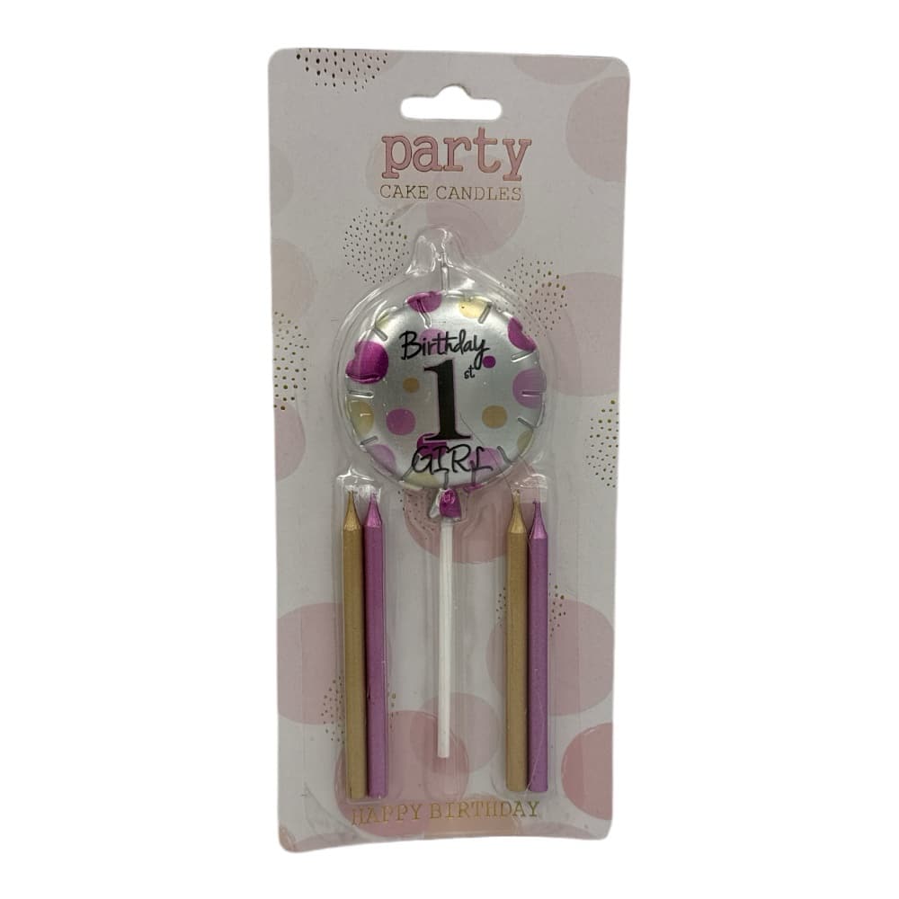 ΟΕΜΚεριά Αριθμός Σε Μπαλόνι Ροζ + Απλά 5Τμχ Νοpapell.gr