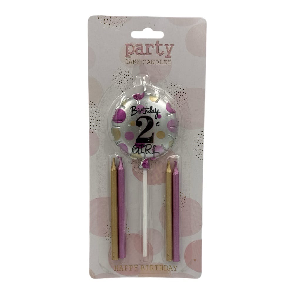 ΟΕΜΚεριά Αριθμός Σε Μπαλόνι Ροζ + Απλά 5Τμχ Νοpapell.gr