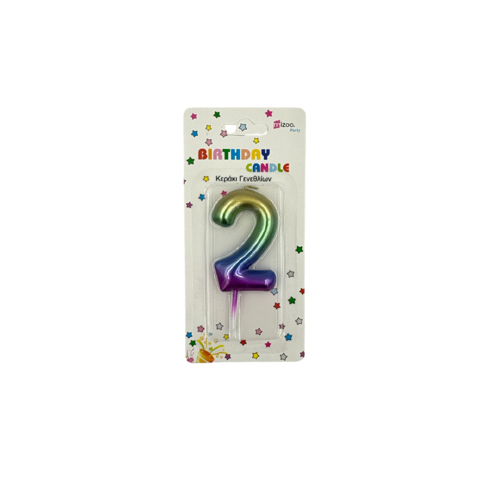 OEMΚερί Τούρτας Νο2 8 Εκ Μεταλλιζέpapell.gr